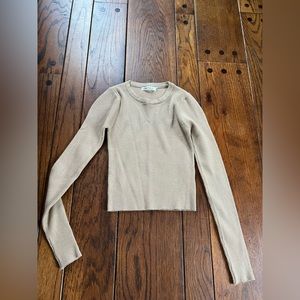 Ribbed long sleeve